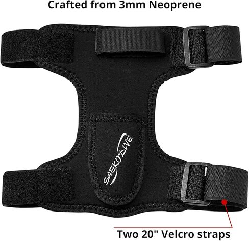 Neoprene Thigh Knife Holster with Leg Straps for Dive Knife in Saudi Arabia