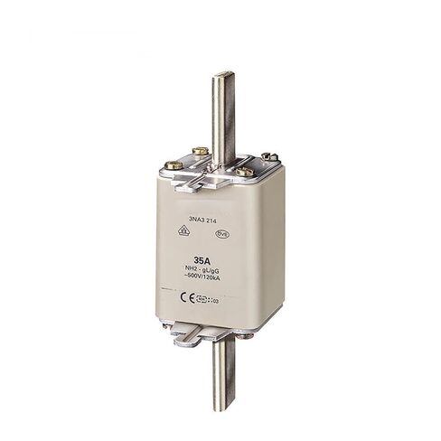 NH Fuse Link، NH2، الإدخال: 400A، UnAC: 500V، UnDC: 440V، إنذار العلامات الأمامية، قبضة موصلة؛ 3NA3 2 400 أمبير 500 فولت تيار متردد/440 فولت تيار مستمر جالون/جي جي in Kuwait