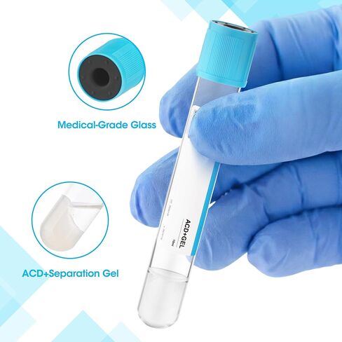 10ml PRP Tubes for PRP System, ACD and Gel Glass Tube, Individually Wrapped, 20 per Box in Kuwait