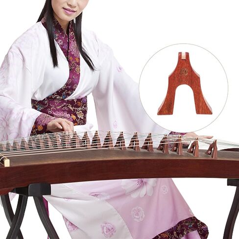 Luxshiny 21 Pcs Guzheng Bridges Natural Rosewood Guzheng Parts Replacement for Chinese Zither Strings Professional Sound Quality Lightweight and Easy to Install in Kuwait