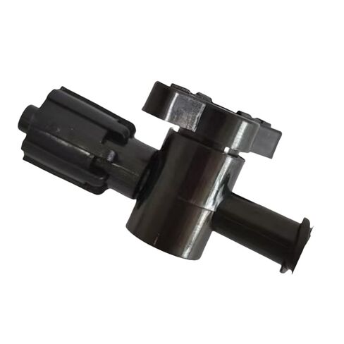 25PCS 2-Way Stopcocks for Fluid Transfer & Printing - Durable PP Plastic with Lock Cap, User-Friendly Knob, Compatible with Most Equipment(Black) in Saudi Arabia