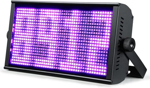 BETOPPER LF105 شريط إضاءة ستروب للمسرح، 200 وات مصفوفة RGB DJ إضاءة ستروب مع مناطق تحكم 7 × 15 بكسل، DMX512، صوت نشط، شريط ضوء فلاش DJ 30 هرتز، إضاءة غسيل ديسكو للنادي، عبوتان in Saudi Arabia