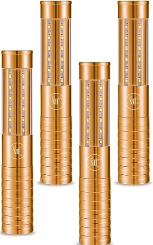 LED Bottle Lights, Strobe Lights, Lamp Set for Events and Celebrations, 4 Pack Silver in Saudi Arabia