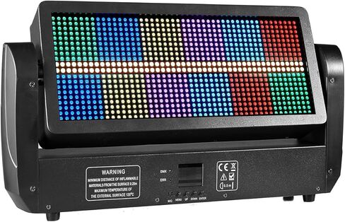 JUNMAN 400W RGBW Led Moving Head Strobe Light DJ Disco Stage Wash Effect Panel Lights in Saudi Arabia
