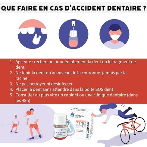 ميريدينت SOS زان بوكس ​​| صندوق إنقاذ الأسنان للأسنان المكسورة وصدمات الأسنان الأمامية | المحلول المغذي يستقبل الخلايا لإعادة زراعة الأسنان المفقودة وشفاءها | تخزين يصل إلى 48 ساعة in Saudi Arabia