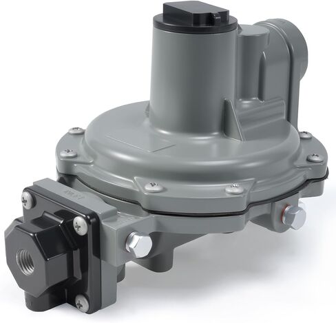 معدات غاز LP R632A-CFF منظم مرحلتين متكامل، زنبرك مرحاض 9-13 بوصة، 1/4 بوصة × 3/4 بوصة NPT، أقصى ضغط مدخل مسموح به 250 رطل لكل بوصة مربعة، نطاقات ضغط المخرج 9 إلى 13 بوصة مرحاض / 22 إلى 32 ملي بار in Kuwait