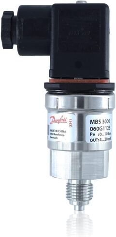 Heavy Duty Pressure Transmitter or Transducer G ¼ Thread with 4-20mA for Industrial, Hydraulic Applications & HVAC by | Model: MBS 3000 (0 to 16 Bar) (0 to 232.0 psi) Hydraulic Pressure transducer in Saudi Arabia