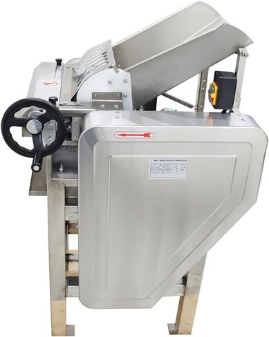Electric Dough Sheeter 100KG/H Commercial High-speed Press Dough Machine Stainless Steel Pasta Dough Roller Sheeter Machine Roll Press Machine 110V in Kuwait