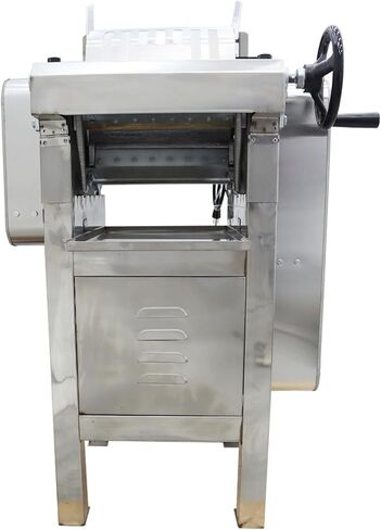 Electric Dough Sheeter 100KG/H Commercial High-speed Press Dough Machine Stainless Steel Pasta Dough Roller Sheeter Machine Roll Press Machine 110V in Kuwait
