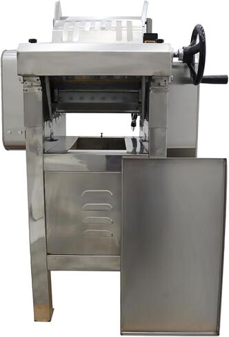 Electric Dough Sheeter 100KG/H Commercial High-speed Press Dough Machine Stainless Steel Pasta Dough Roller Sheeter Machine Roll Press Machine 110V in Kuwait