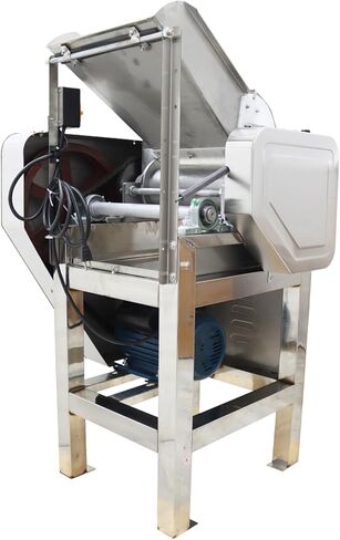 Electric Dough Sheeter 100KG/H Commercial High-speed Press Dough Machine Stainless Steel Pasta Dough Roller Sheeter Machine Roll Press Machine 110V in Kuwait