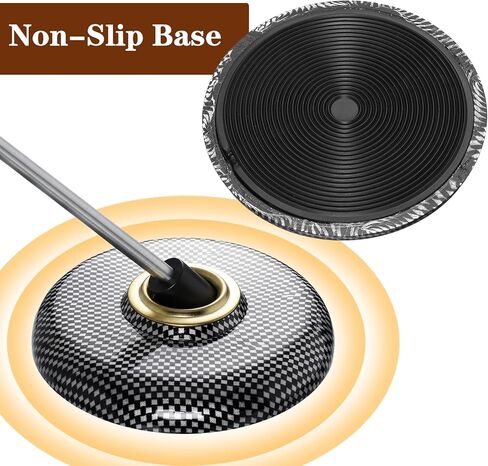 Cello Stopper Rubber, Slipstop Endpin Rest for Cello Endpin Stopper with Reinforced Brass Cup & Rubber Mat Anti-Slip Base, Abs Anti-Slide Brass Stop, Instrument Accessory Christmas Gift in Kuwait