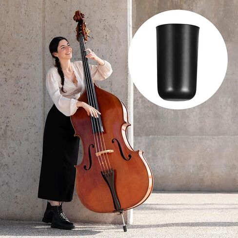 6 Pcs Cello Rock Stop Cello Endpin Stopper Endpin Rubber Tip Black Slipstop Holder Rubber Tip Plug End Pin Cap Protector for Practice Performance, Prevent Movement and Slipping in Kuwait