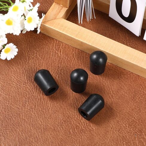 4PCS Cello Endpin Rubber Tip Cello Endpin Stopper Black Slipstop Holder Rubber Tip Plug End Pin Cap Protector for Practice Performance, Prevent Movement and Slipping in Kuwait
