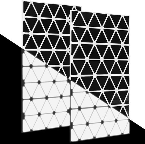 ملصقات عاكسة للدراجة للأطفال البالغين - ملصقات عاكسة لخوذة الدراجة لركوب الدراجات الليلية - ملصقات عاكسة للخوذة والسكوتر والدراجة الإلكترونية والدراجات النارية وعربات الأطفال - أضف الأمان في الليل in Kuwait