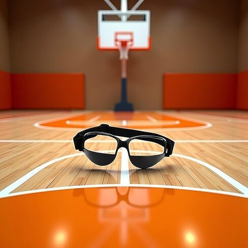 Black Basketball Glasses- Basketball Dribbling Goggles,17 X 6cm Portable Glasses For Dribbling,Comfortable Protective Sports Dribble Specs For Training Team Sports in Kuwait