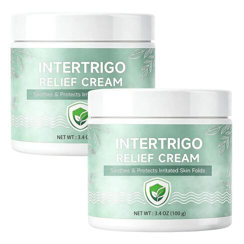 Skin Fold Barrier Cream, 2PCS Skin Fold Care & Chafing Support Cream, Fast-Drying Non-Greasy Formula for Friction-Prone Areas, 3.53 oz in Saudi Arabia