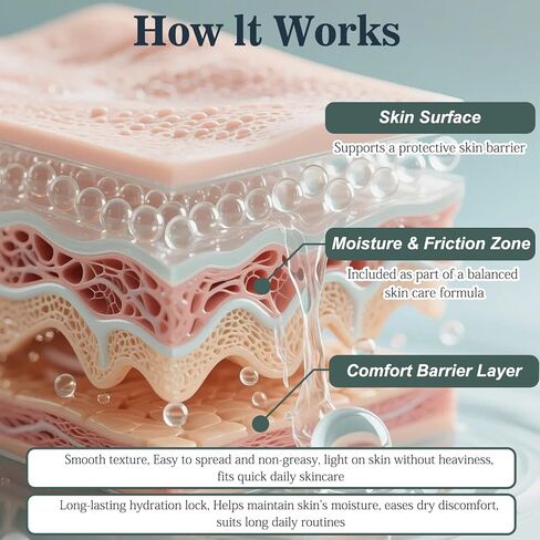 قطعتان من كريم إنترتريجو، كريم حاجز قابل للطي للبشرة، للحماية من الرطوبة والاحتكاك، يدعم راحة البشرة، تركيبة غير دهنية سريعة الجفاف للاستخدام اليومي in Kuwait