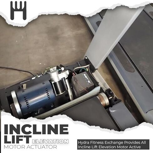 محرك خطي لمحرك الرفع المائل HF Exchange 240 فولت تيار متردد، 0.7 أمبير، 50 هرتز، 900 رطل، معدات تمرين لجهاز المشي الثقيل للتشغيل الهادئ P/N 302925 يعمل مع Nordic-Track T14.0 in Kuwait