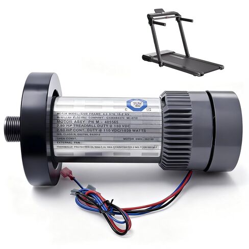 محرك محرك تيار مستمر M-405565 مع دولاب الموازنة، 2.80 HP 130V 1939W محرك مشاية متوافق مع Nordictrack & Proform-362190، 356334، 405618، 349568، C3364B4370M in Saudi Arabia
