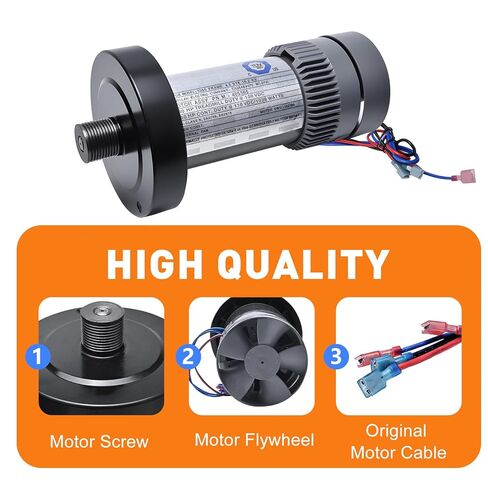 محرك محرك تيار مستمر M-405565 مع دولاب الموازنة، 2.80 HP 130V 1939W محرك مشاية متوافق مع Nordictrack & Proform-362190، 356334، 405618، 349568، C3364B4370M in Saudi Arabia