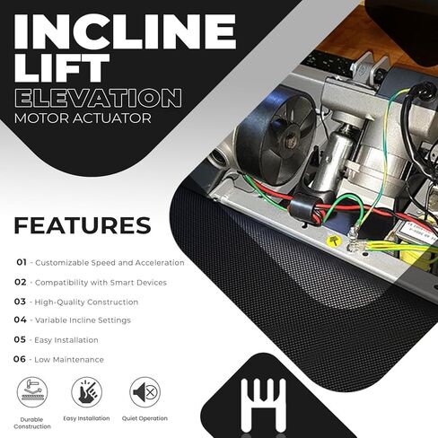 جهاز تمرين محرك رفع الرفع المائل من H.F Exchange لجهاز المشي، تشغيل هادئ للخدمة الشاقة، P/N 396522 يعمل مع Pro-Form Premier 700 in Kuwait