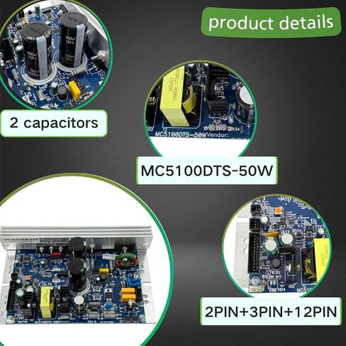 MC5100DTS-50W 319712 388542 285703 لوحة تحكم وحدة التحكم في محرك المشاية المتوافقة مع جهاز المشي NordicTrack ProForm MC5100DTS in Kuwait