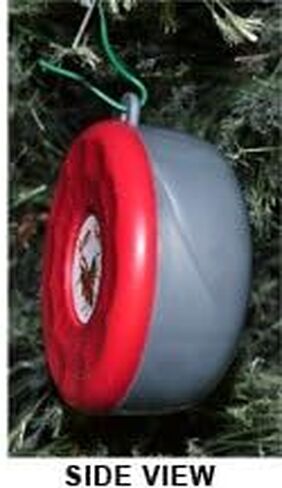 Zieglerworld American Table Shuffleboard Puck Weight Holiday Christmas Ornament - Set of 2 - Blue & Red Cap Top in Saudi Arabia