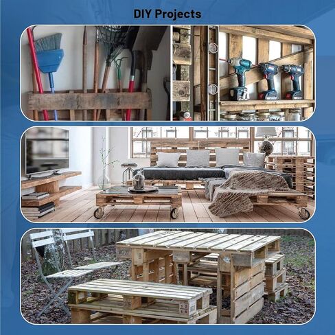 Nutan, Heavy-Duty 4-Way Entry Wooden Pallet – 48x48x5", Industrial-Grade Hardwood Shipping Pallet, Durable, Reusable, Stackable, Easy to Handle, Commercial Use as a Floor-Pallet, 1 Pack in Saudi Arabia