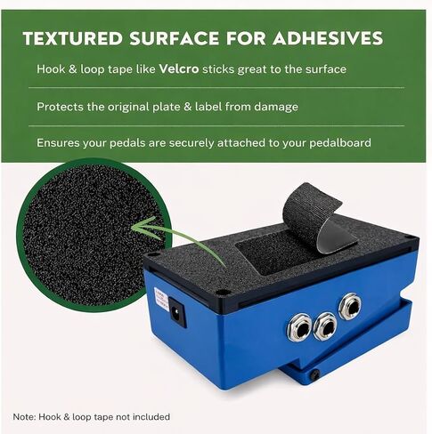 لوحة سفلية لدواسات تأثيرات الجيتار المدمجة من بوس (3 عبوات) | غطاء قاعدة بديل واقٍ | تركيب آمن للوحة الدواسة in Kuwait