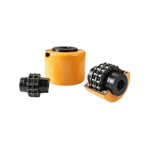 KC Roller Chain Coupling 1pc GL5016 16-40mm Roller Gear Coupler Coupling(GL5016 Hole 20-20) in Saudi Arabia