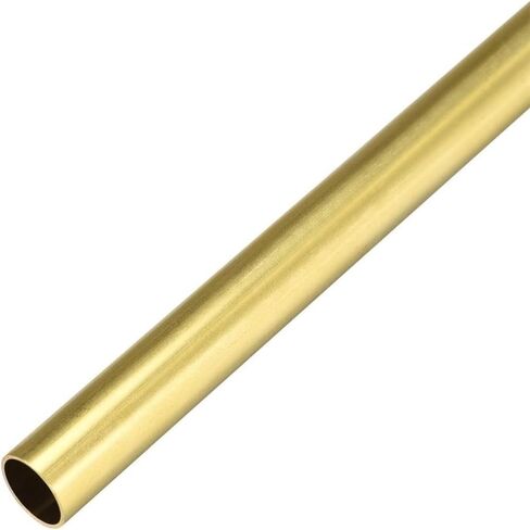 Brass Round Tube 300mm Length 12mm OD 0.5mm Wall Thickness Seamless Tubing in Saudi Arabia