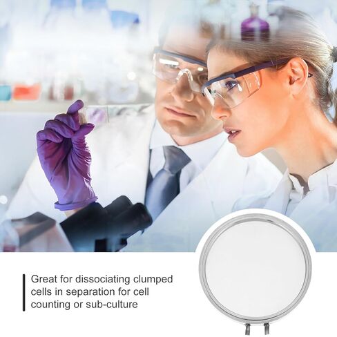 200 Mesh Stainless Steel Cell Strainer with Handle, Laboratory Standard Test Sieve Filter for Cell Filtration and Scientific Experiments in Saudi Arabia