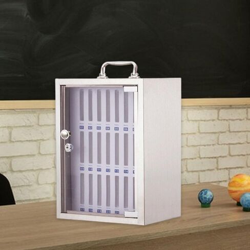Phone Storage Cabinet Portable Organizer Case with Handle for Factory Meeting Lab Smartphone Keeper- 24 Slots in Saudi Arabia