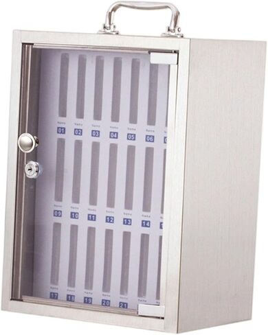 Phone Storage Cabinet Portable Organizer Case with Handle for Factory Meeting Lab Smartphone Keeper- 24 Slots in Saudi Arabia
