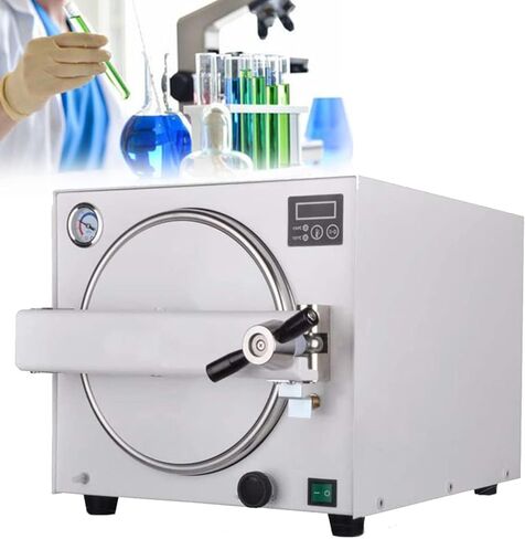 18L High Pressure Steam Sterilizer, Electric Stainless Steel High Temperature Sterilizer, Laboratory University Equipment, with LCD Display in Saudi Arabia