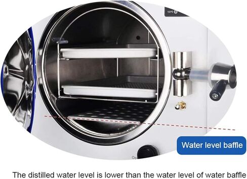 18L High Pressure Steam Sterilizer, Electric Stainless Steel High Temperature Sterilizer, Laboratory University Equipment, with LCD Display in Saudi Arabia