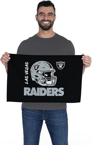 Northwest Las Vegas Raiders NFL Rally - منشفة رالي مقاس 18 × 15 بوصة in Saudi Arabia
