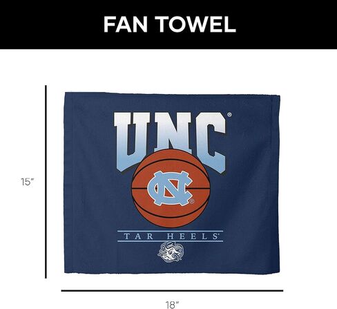 North Carolina Tar Heels NCAA Rally - منشفة رالي 18 × 15 بوصة in Saudi Arabia