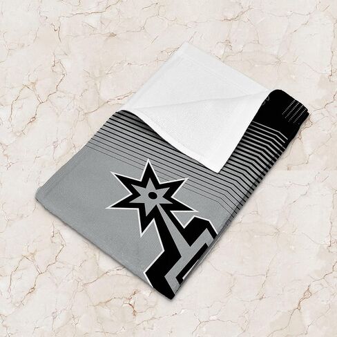 NORTHWEST San Antonio Spurs NBA Hussle Micro Fiber Sports Towel 24 x 42 Inches in Saudi Arabia