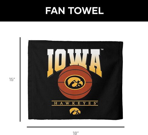 Northwest Iowa Hawkeyes NCAA Rally - Rally Towel 18 x 15 Inches in Saudi Arabia