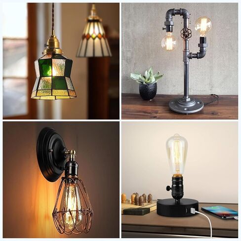 4 Pack Lamp Switch Knob, Black Brass On/Off Replacement Light Lamps & Fan Knobs Lamp Switch Antique Brass Turner Twist Switch Knobs for Floor Table Lamps in Saudi Arabia