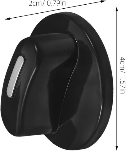Toyvian Replacement Timer Switch Knobs for Electric Pressure Cooker and Oven Universal 6Mm D-Shaped Shaft Control Knobs Durable Plastic Easy Grip and Installation 2 Pack in Saudi Arabia