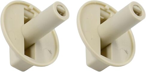 2Pcs Temp Control Knob 63818002 Compatible with TPI63818002 Heater Knob Replacement Parts in Saudi Arabia
