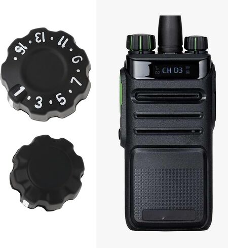 The Lord of the Tools 2pcs Volume and Channel Selector Knob Compatible with Hytera PD530 PD560 PD580 PD700 PD780 in Saudi Arabia