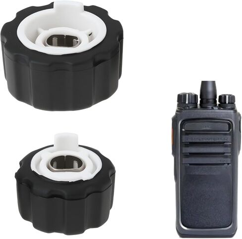The Lord of the Tools 2pcs Volume and Channel Selector Knob Compatible with Hytera PD530 PD560 PD580 PD700 PD780 in Saudi Arabia