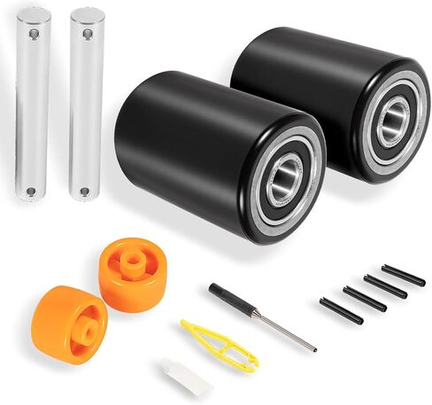 PTH50 Pallet Jack Front Load Wheel Replacement Kit Set Complete Fit for Crown PTH50 Pallet Jacks and Most Standard Pallet Jacks in Saudi Arabia