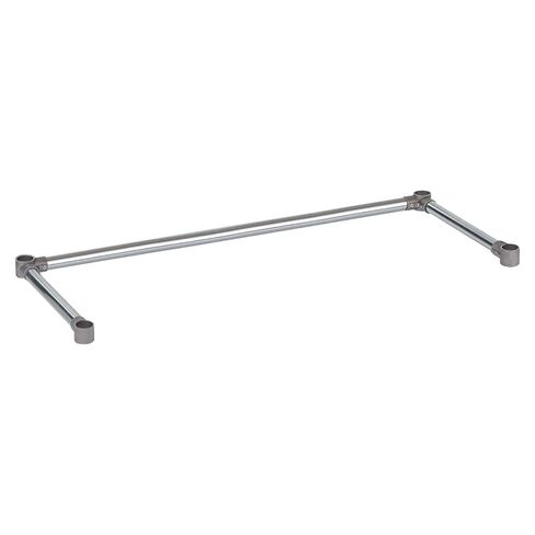 DuraSteel Open Base Work Table Bracing - 24 x 60 Inch Table Stabilizing Leg Cross Braces - Fits Commercial Food Prep Stainless Steel or Maple Wood Worktable in Kuwait