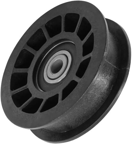 Technology Parts Store Flat Idler Pulley 532179114, 179114 Compatible with Craftsman Lawn Mowers Series LT1000 in Kuwait