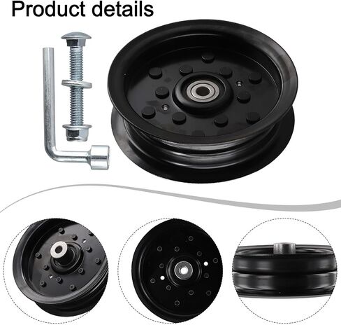 طقم بكرة المهمل لجزازة العشب 532196106 بديل لـ 532197379، لـ Z254 LGT2654 RZ5424، يناسب نماذج TS146XK TS148 LTH2142 MZ54، مجموعة معدنية مكونة من 4 قطع in Kuwait